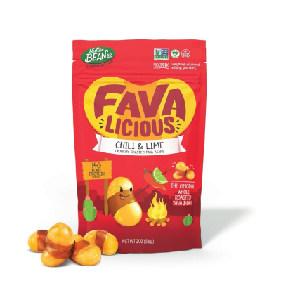 Favalicious Chili & Lime Roasted Fava Beans (12 Pack)