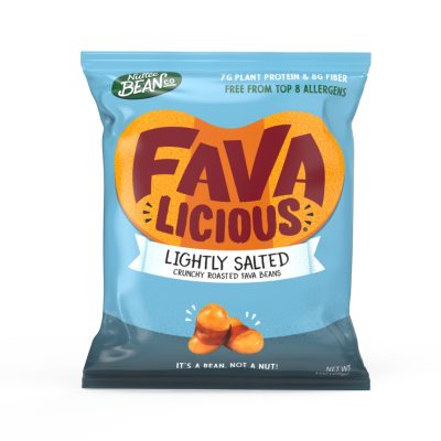 Favalicious Lightly Salted Fava Beans (12 Pack) - 1 oz